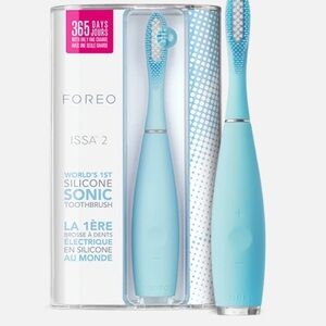 NEW SEALED FOREO ISSA 2 WOLD’S FIRST SILICONE SONIC TOOTHBRUSH